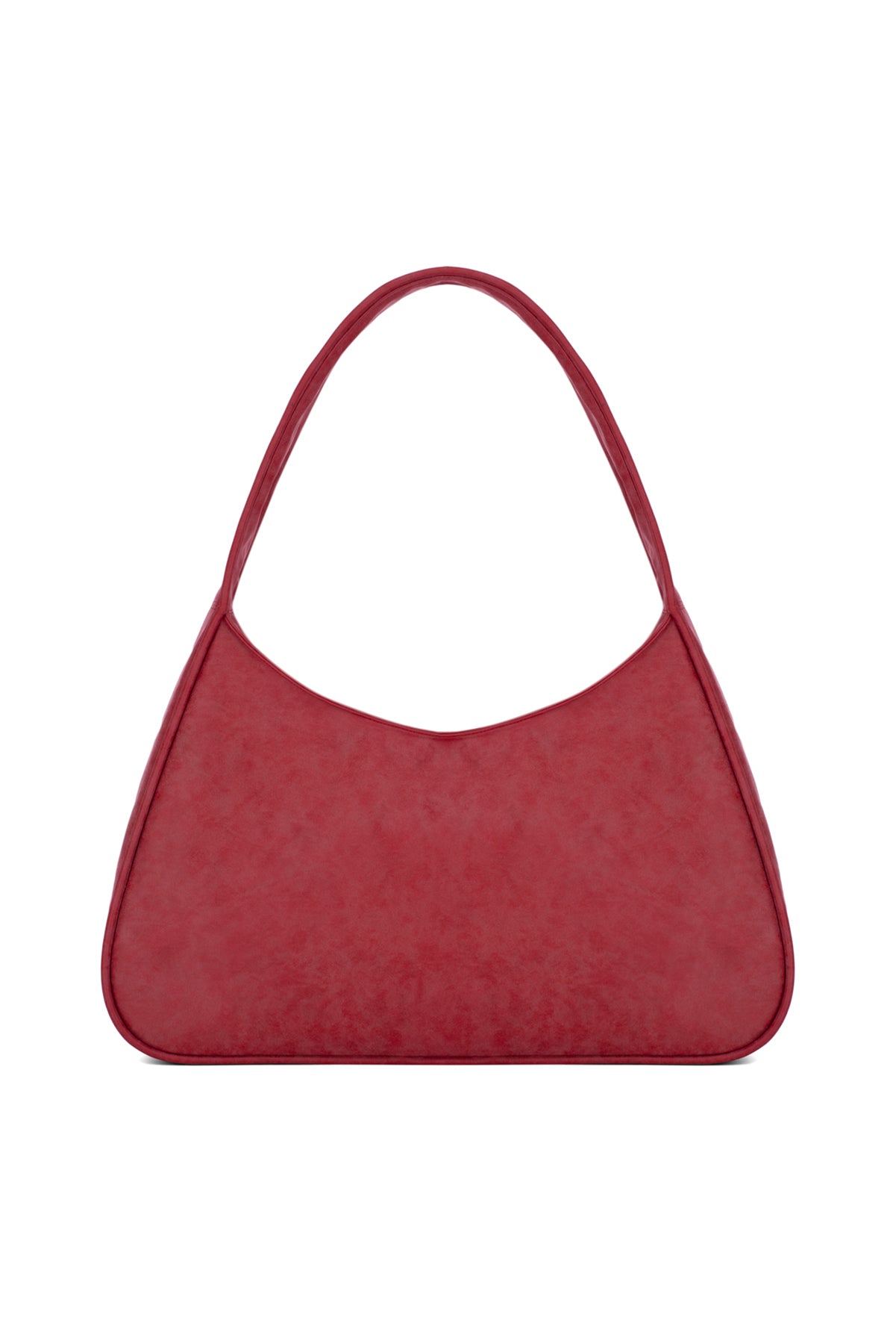 RED ECO NUBUCK LEATHER XL SHOULDER BAG X NILKEM