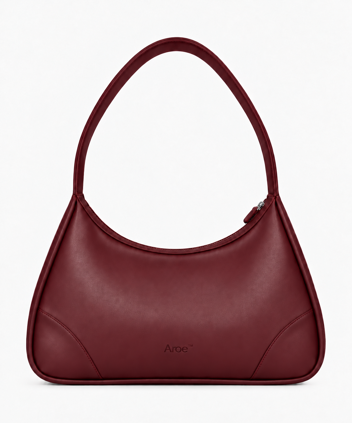 XL SHOULDER BAG — BURGUNDY
