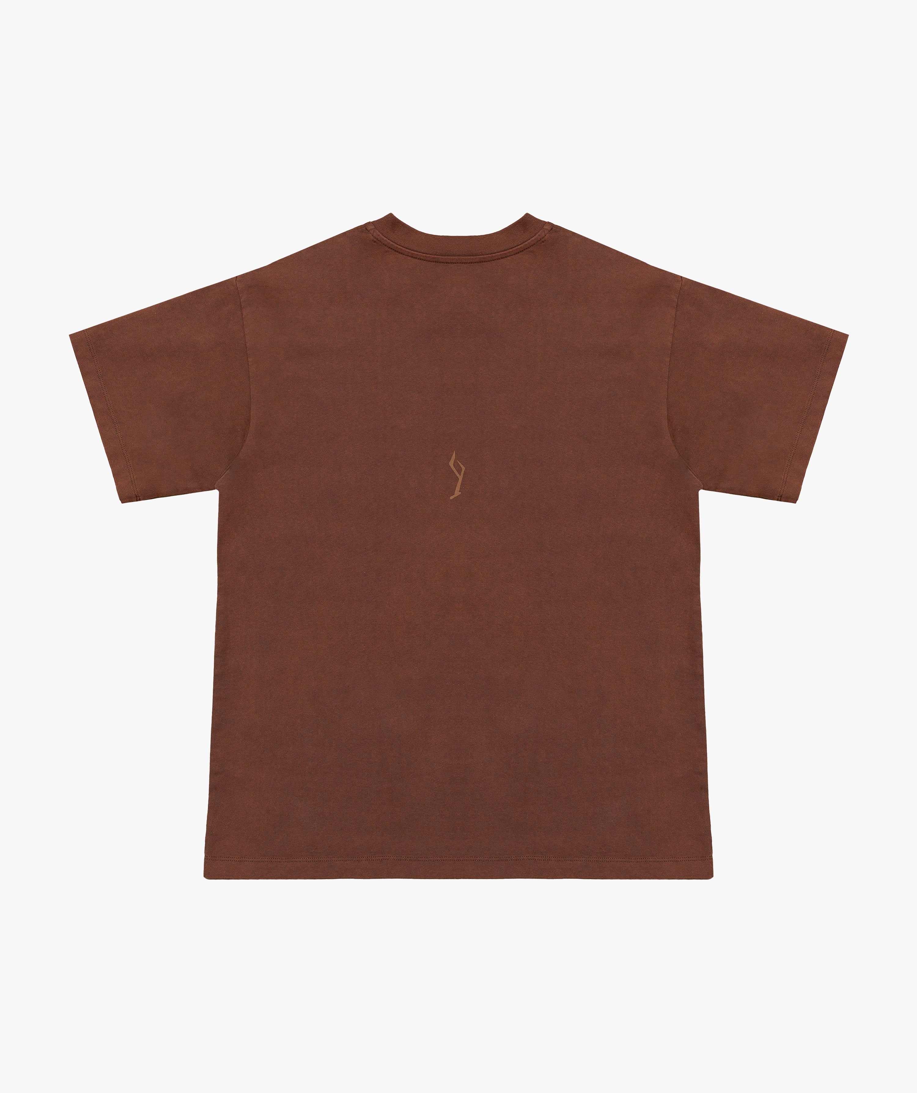 ICON WASHED BROWN T-SHIRT UNISEX