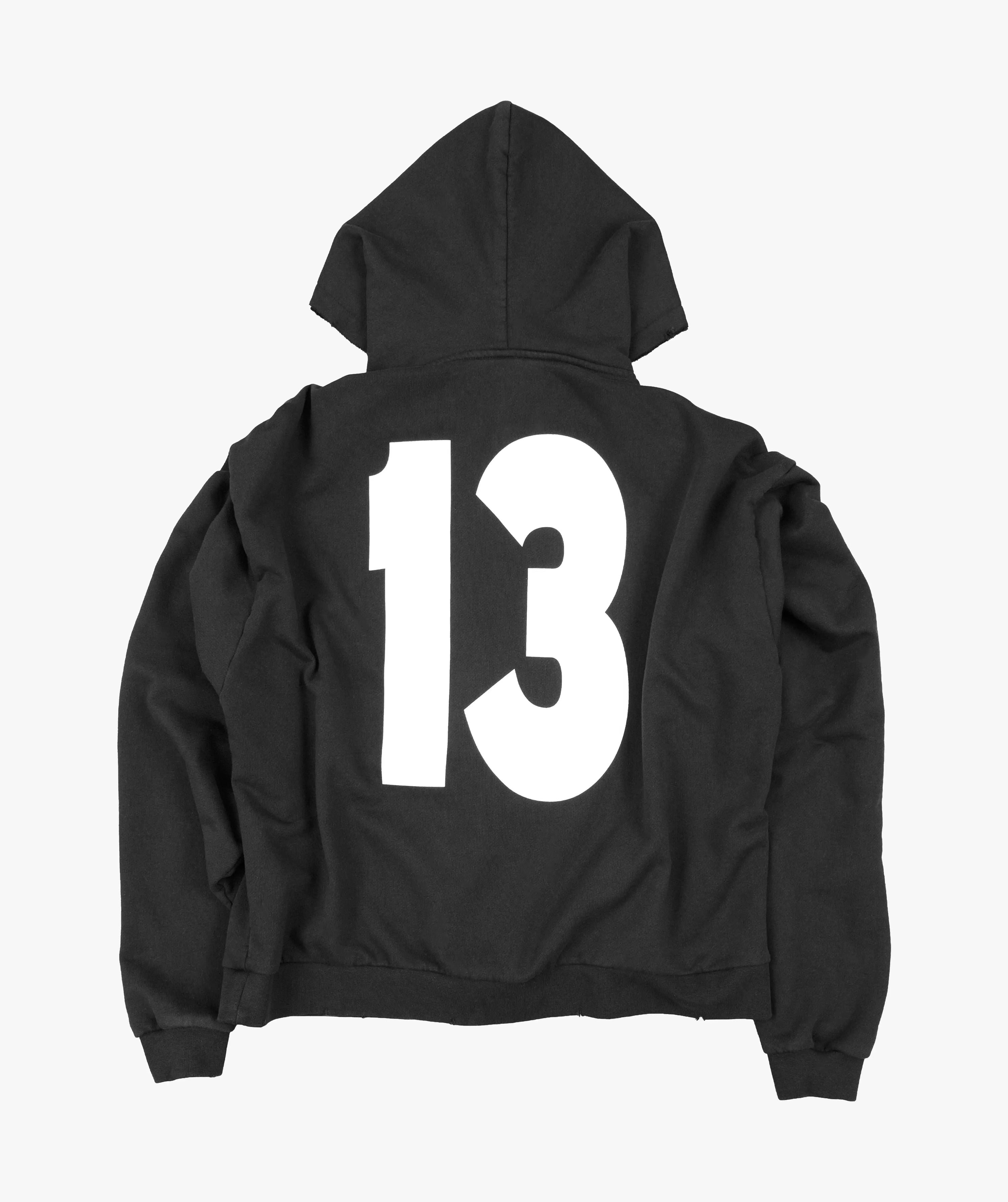 13 RULES DESTROYED ZIP-HOODIE