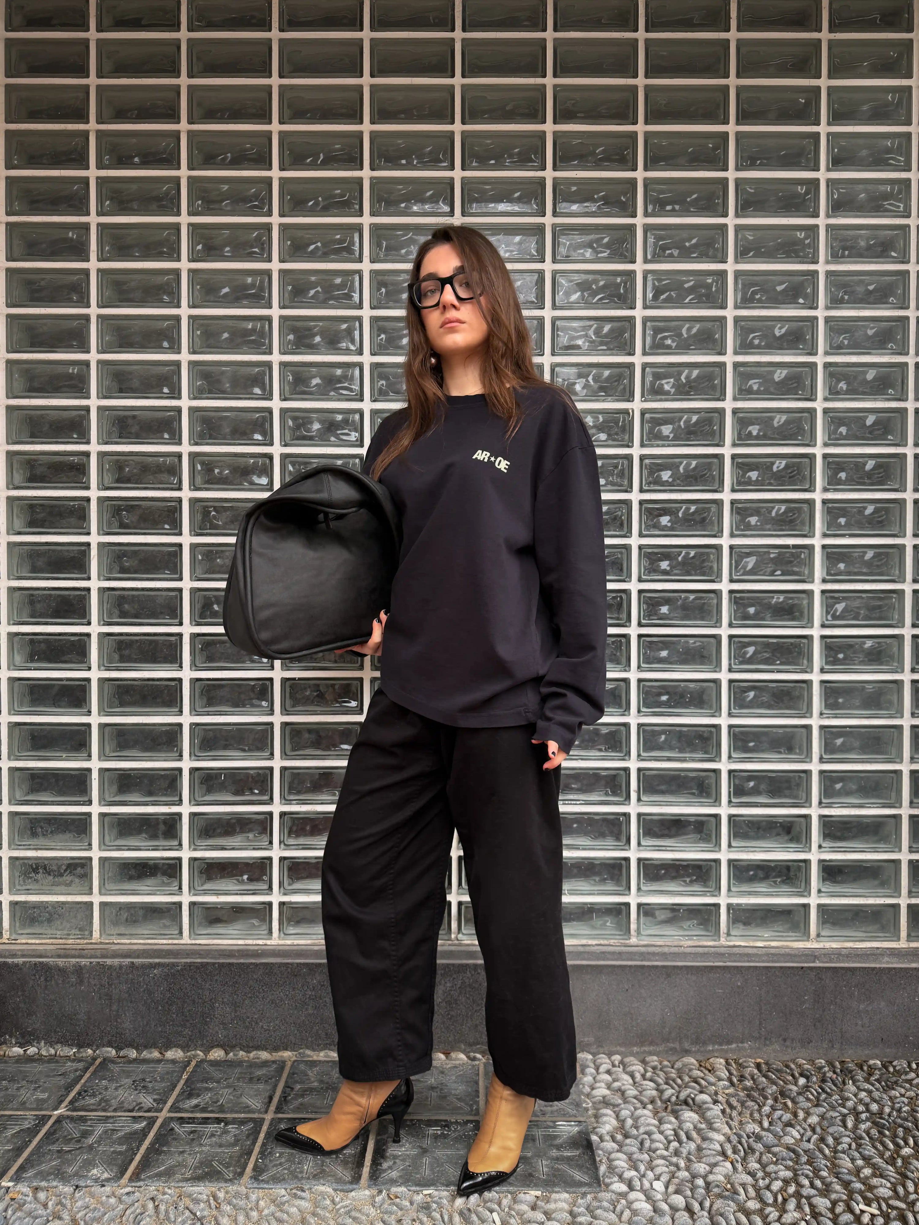 LIKED BEFORE LONG-SLEEVE DARK ANTHRACITE