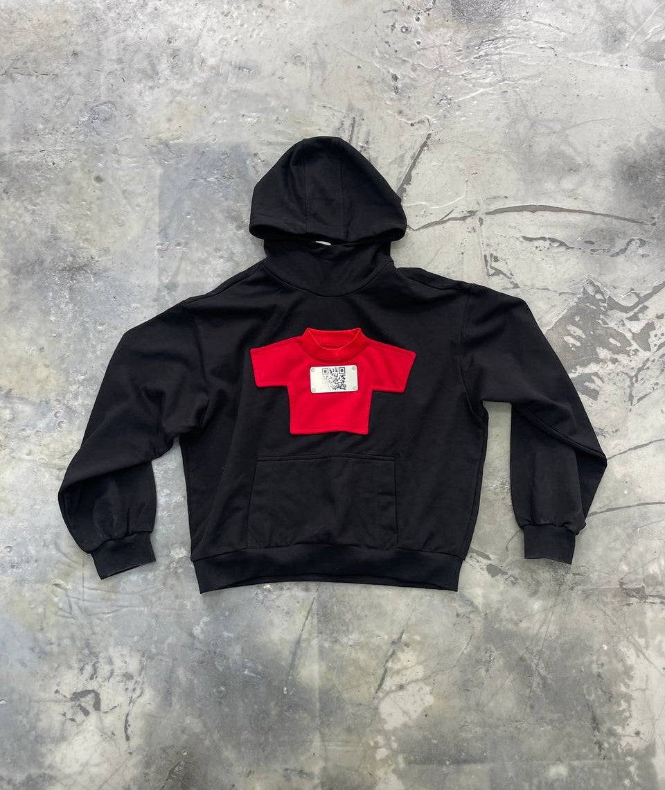 BLACK TEE-HOODIE QR CODE2