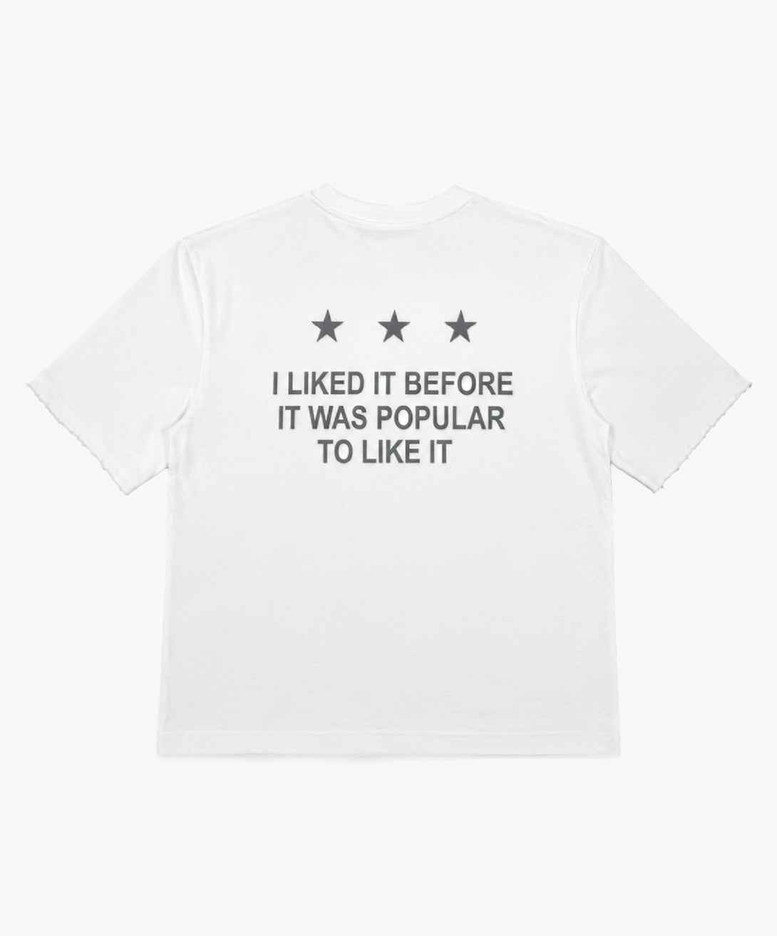 I Liked it Before Tee / White