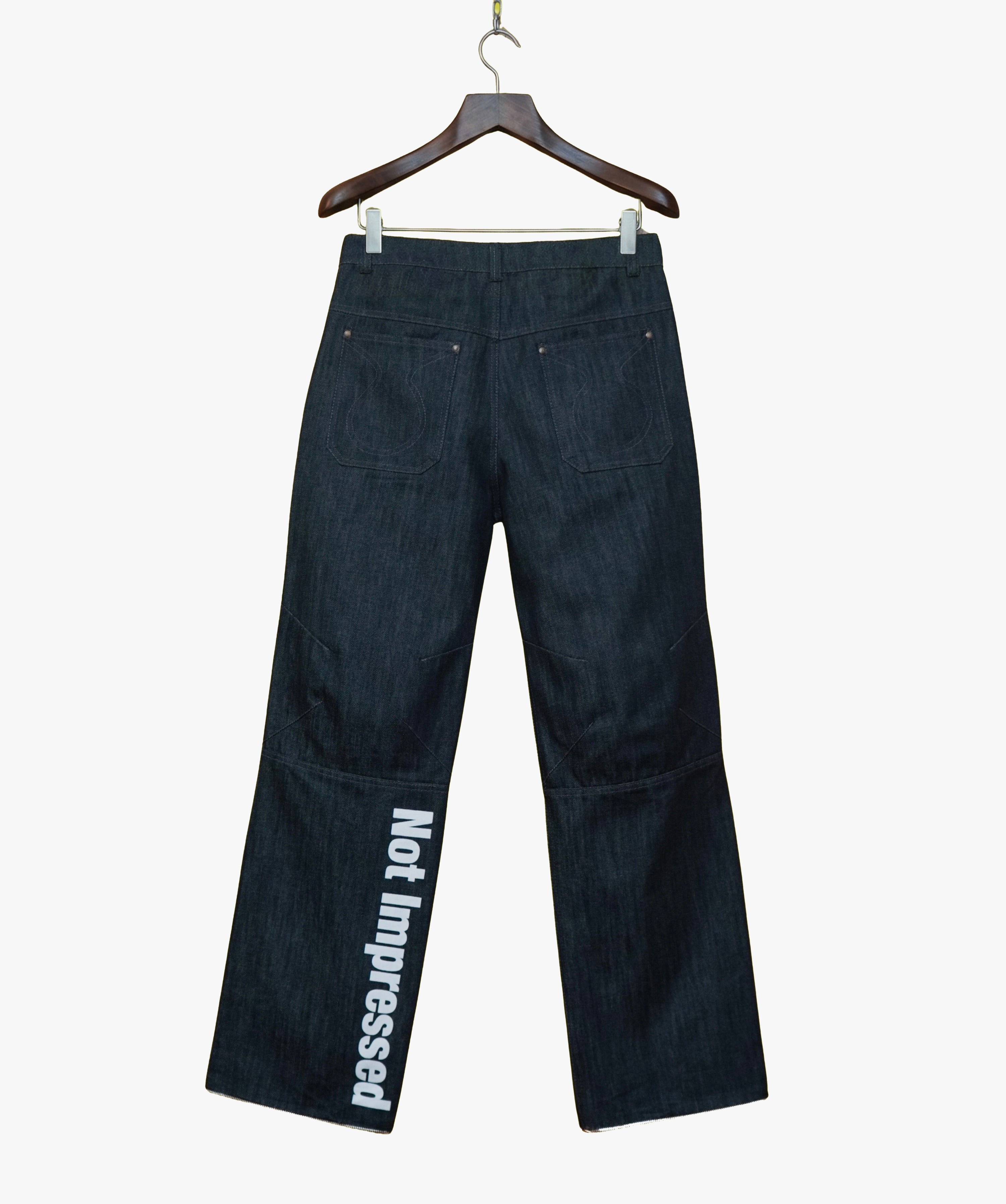 Bootcut Raw Denim Jeans