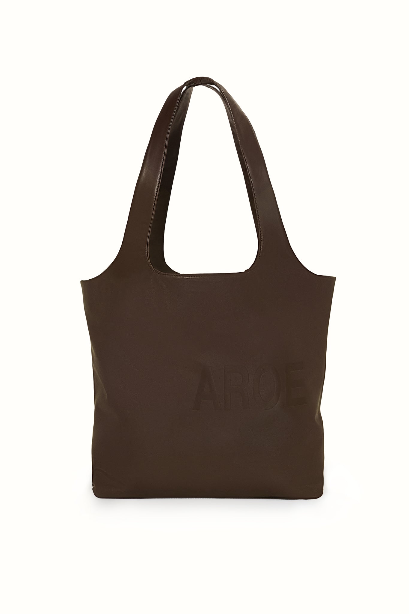 DARK BROWN MEDIUM TOTE BAG