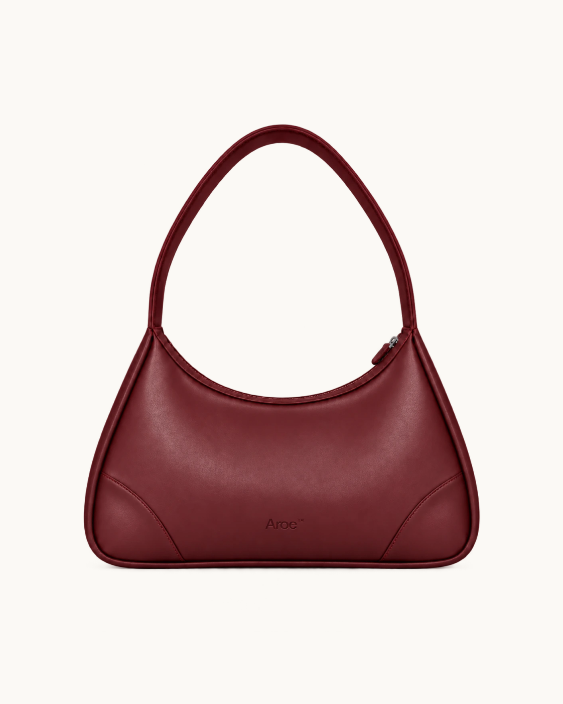 XL SHOULDER BAG — BURGUNDY