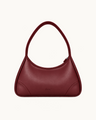 XL SHOULDER BAG — BURGUNDY