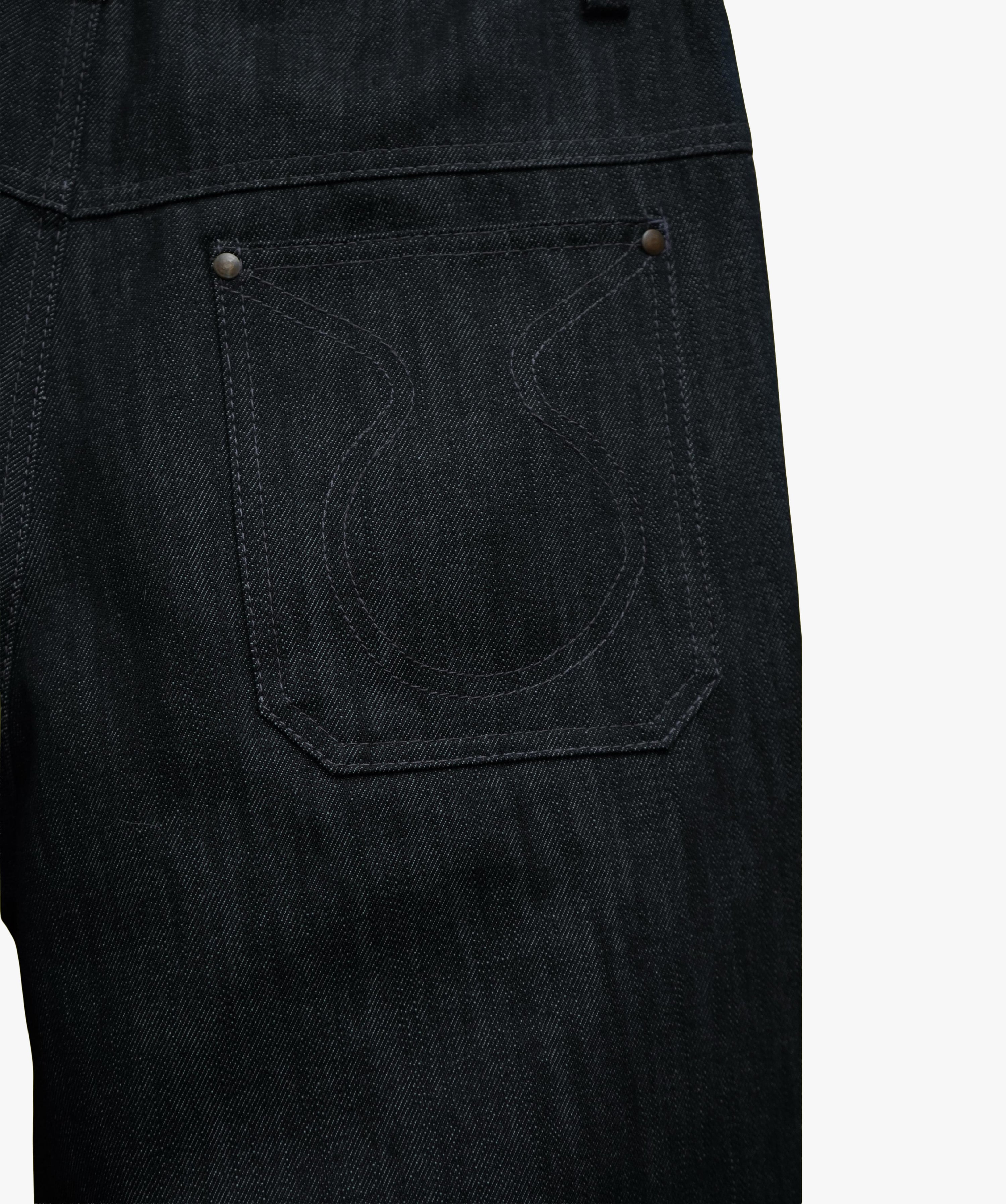 Bootcut Raw Denim Jeans