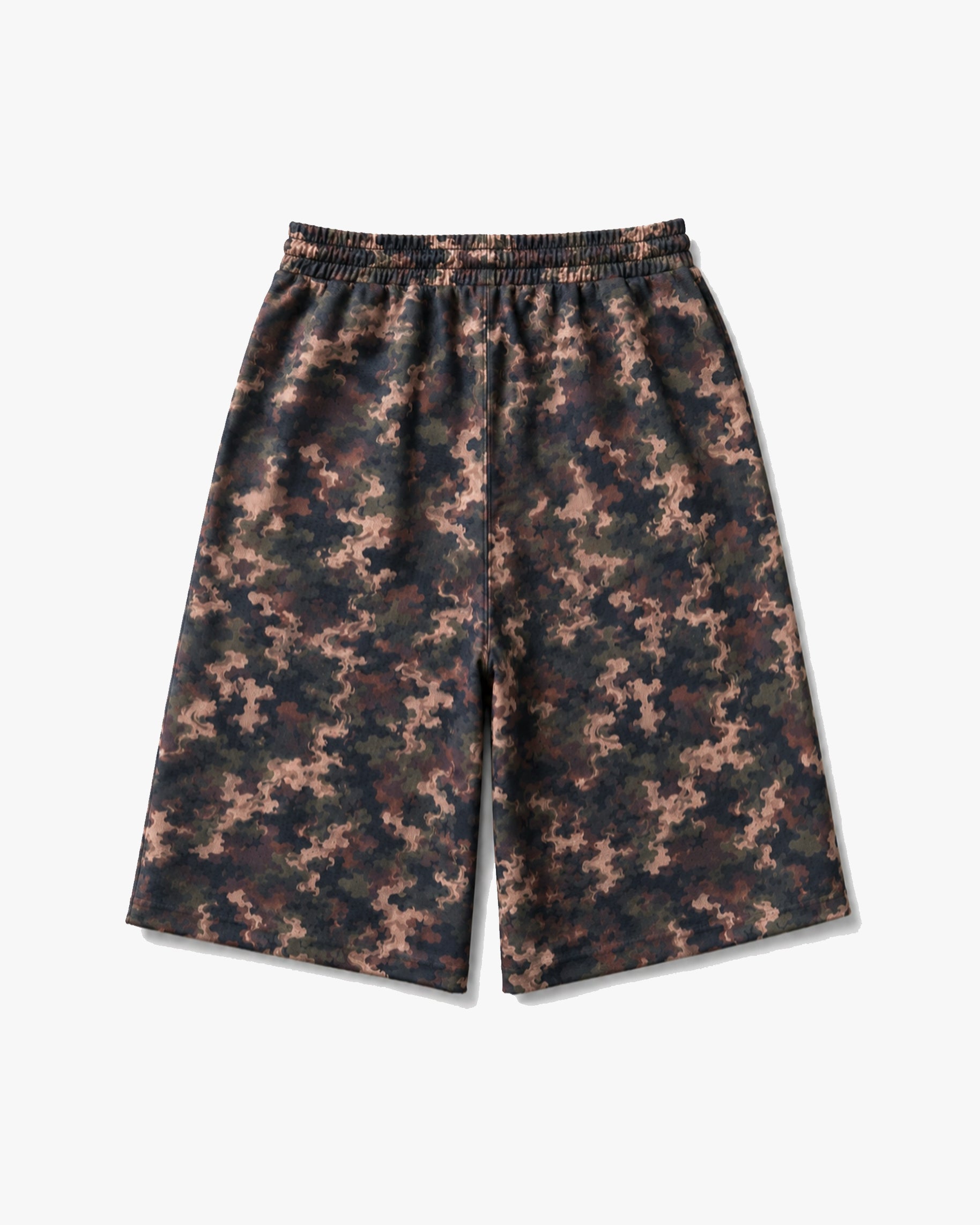 Mesh Smoke Camo Jort