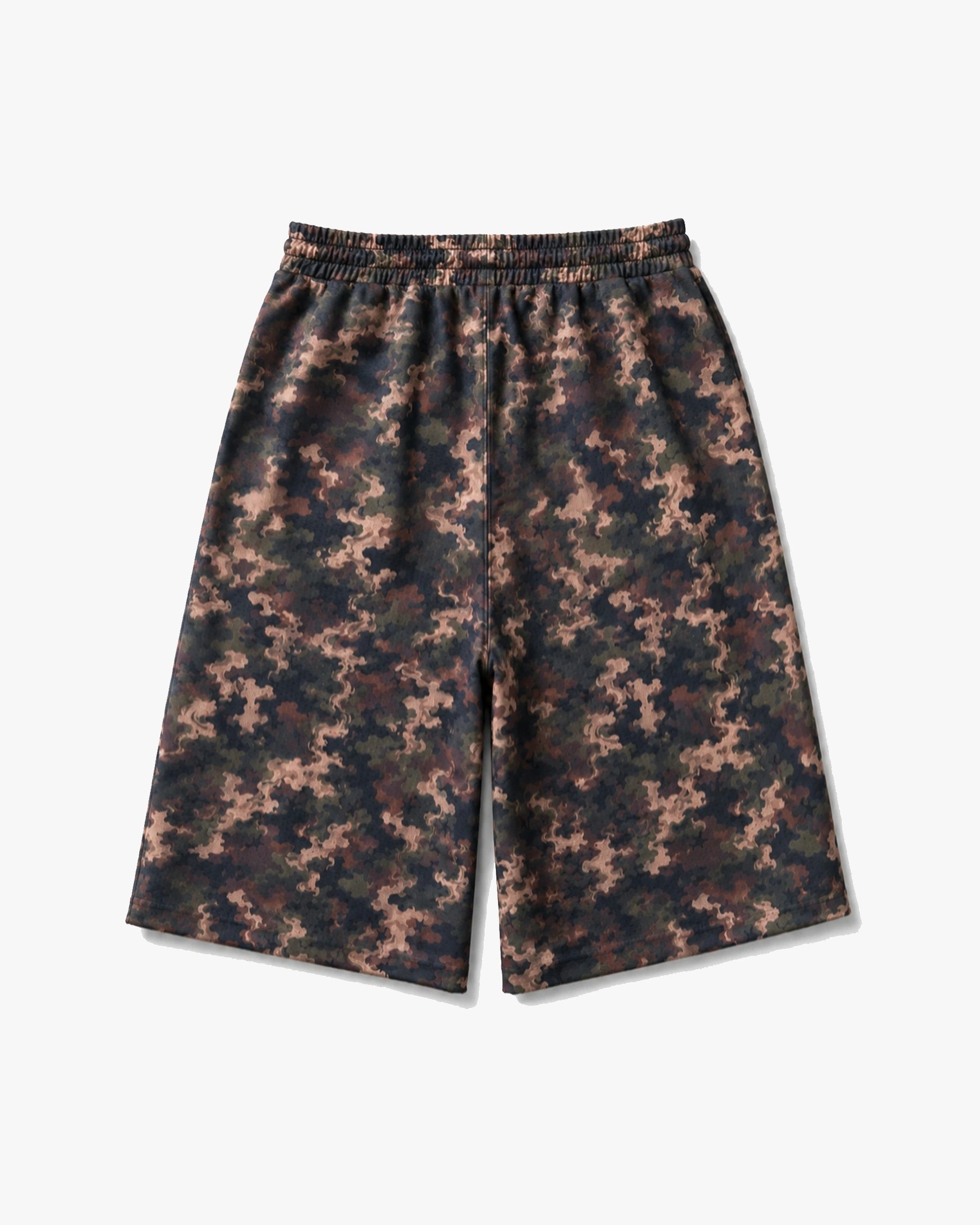 Mesh Smoke Camo Shorts