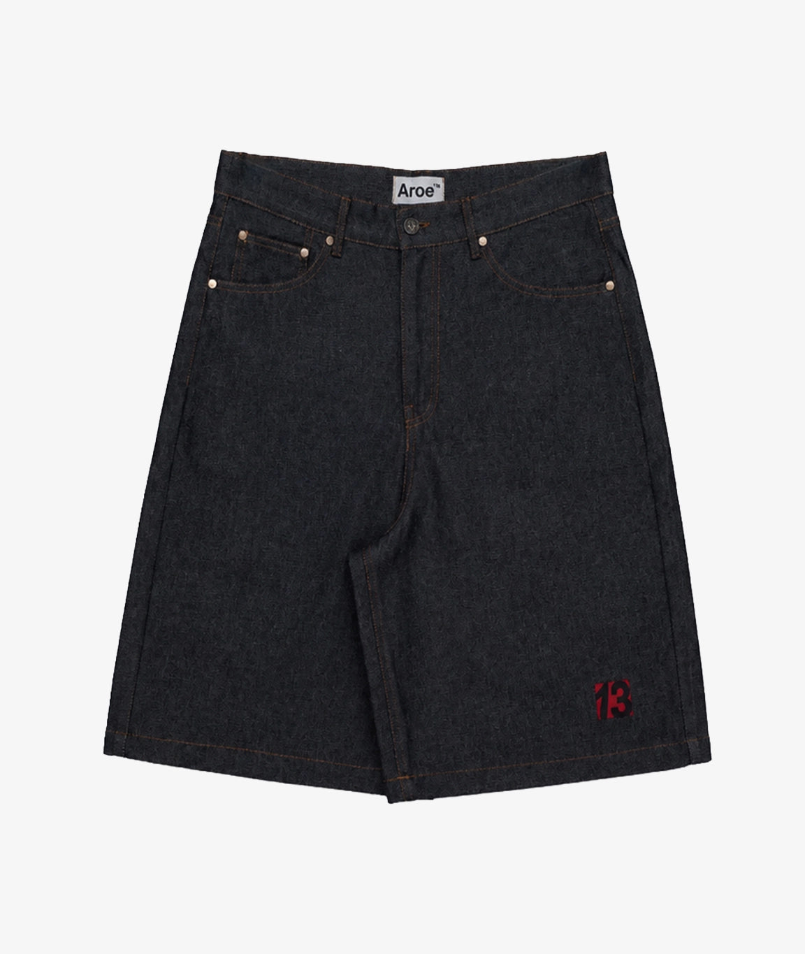 13 RAW DENIM JORT